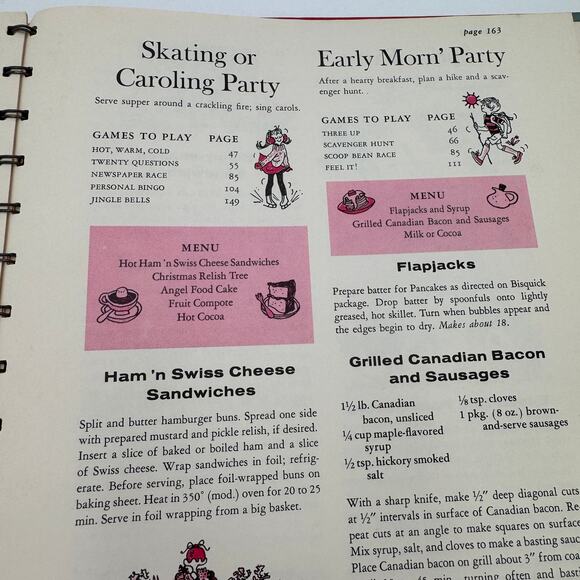 Vintage Betty Crocker Parties for Children Cookbook Games Full Party Plans 1964 - Picture 4 of 10